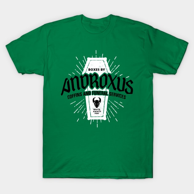 Androxus (alternate) Paladins Champion Logo T-Shirt by dcmjs